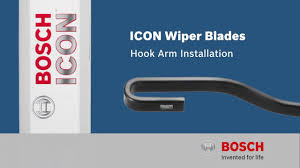 Bosch Icon Hook Arm Wiper Blade Installation