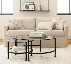 Tanner Round Nesting Coffee Table In