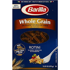 barilla pasta whole grain rotini 13 25