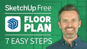 floor plan with sketchup free