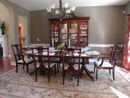 formal dining room table decoration