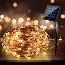 integrated led copper wire string light
