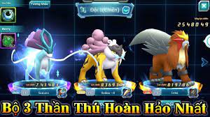 MLHC - Bộ 3 Thần Thú Pokemon Entei - Raikou - Suicune Kết Hợp Sức Mạnh Của  Thú Dữ Pokemon Đại Chiến - YouTube