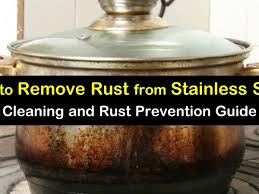 remove rust from stainless steel