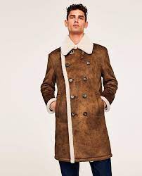 Faux Suede Coat Jackets Men Fashion
