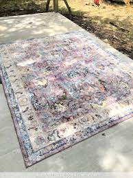 how to clean an area rug the fun way