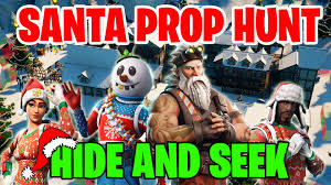santa prop hunt hide and seek