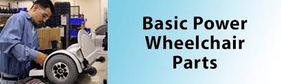 explanation of electric wheelchair parts