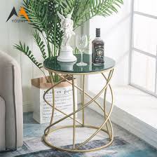 Nice Design Round Side Table Marble Top