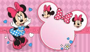 minnie mouse vector art icons and