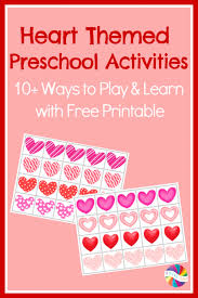 This activity includes a black and white recording sheet and is available in the valentine's day bundle located in the printables section below. Valentine S Day Theme Activities Archives The Preschool Toolbox Blog