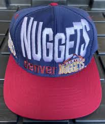 Free shipping on many items | browse your favorite brands | affordable prices. Vintage 90s Denver Nuggets Logo 7 Spellout Side Logo Snapback Hat Cap Nba Ebay