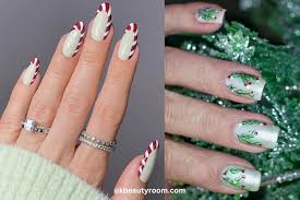 33 easy christmas nail designs you can