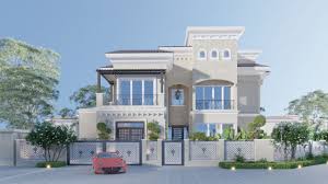 Creative Exterior Design in Dubai by Luxury Antonovich Design gambar png