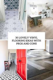30 lovely vinyl flooring ideas with