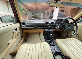 mercedes benz w123 interior restoration