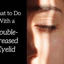 how to fix a double eyelid crease