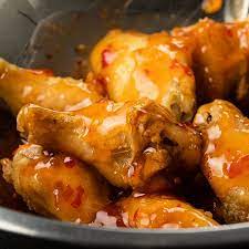 Sweet Chili Wings Recipe gambar png