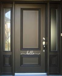 How To Apply A Decal To Your Front Door