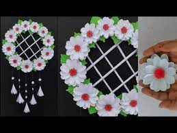 Easy Paper Flower Wall Hanging Paper