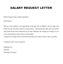 Letter For Increase In Salary Luxury Salary Increase Letter Sample