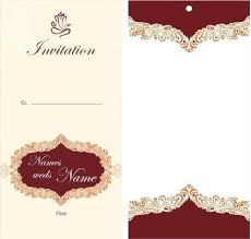 Wedding Invitation Designs Free Download Wedding Card Template Groom