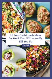 20 low carb lunch ideas for work