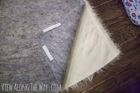 how to make a diy faux fur rug