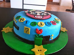Decorations for super mario cake topper cupcake toppers birthday party supplies decor. Super Mario Bros Cake Cakecentral Com