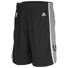 Youth San Antonio Spurs Adidas Black Swingman Shorts Top