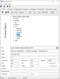 development tool for sap gui scripting