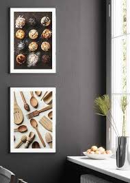 Wooden Kitchen Tools Poster