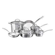 Shop for farberware classic cookware online at target. Farberware Millennium 10 Piece Stainless Steel Cookware Set 75653 The Home Depot