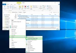 If you're selecting multiple files, hold the command key while selecting the files. How To Zip A File Or Folder In Windows 10 Laptop Mag