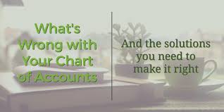 Whats Wrong With Your Chart Of Accounts And The Solutions
