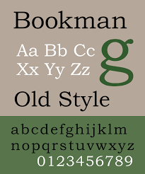 Bookman Typeface Wikipedia