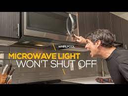 microwave range hood light won t turn