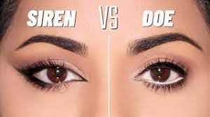 beginner siren eyes vs doe eyes makeup