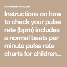 What Should My Pulse Be How To Check Your Pulse Rate Bpm
