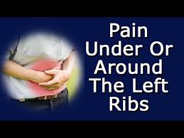 what s causing pain under my left ribs
