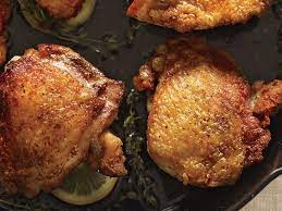 Pan Roasted Chicken Thighs Recipe Pan Roasted Chicken Thighs  gambar png