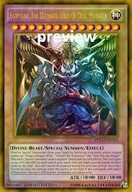 Egyptian the Ultimate Lord of Duel Monster Orica Custom Card - Etsy