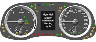 hyundai tucson dashboard warning lights