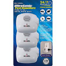 How long do pest repellers last? Amazon Com Bell And Howell Ultrasonic Pest Repellers With Extra Outlet 3 Pack Home Kitchen