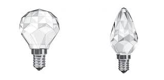 Magnificent Multifaceted Bulbs Leuci Crystal Lightbulbs