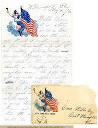 Lincoln Collection Patriotic Union Letterhead