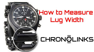 A brief video on how to measure the lug width of your watch to determine what strap width you need to order. How To Measure Watch Lug Width Youtube