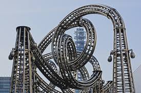O as the name implies, a coaster that travels out to a point, turns around and returns to the station. Free Photo Roller Coaster Track Architecture Outdoors Urban Free Download Jooinn