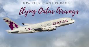 an upgrade with qatar airways