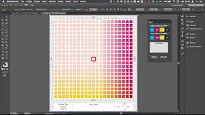 Color Chart Illustrator